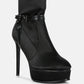 Doesburg Satin Stiletto Ankle Boot