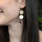 Evelyn Earrings - Blonde Tortoise