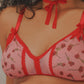 Dozen Roses Mesh Peekaboo Bralette