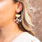 Harper Earrings - Cowhide