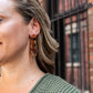 Brooklyn Earrings - Amber