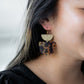 Harper Earrings - Tortoise