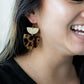 Harper Earrings - Tortoise