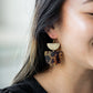 Harper Earrings - Tortoise
