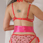 Dozen Roses Mesh Peekaboo Bralette