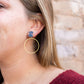 Amelia Earrings - Tortoise