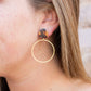 Amelia Earrings - Tortoise
