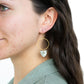 Iris Earrings - Sage
