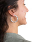 Camy Hoops - Marble