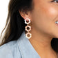 Delilah Earrings - Peach