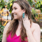 Brooklyn Earrings - Turquoise