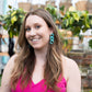 Brooklyn Earrings - Turquoise