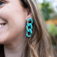 Brooklyn Earrings - Turquoise