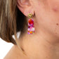 Mia Mini Earrings - Paradise Pink