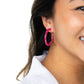 Camy Hoops - Raspberry