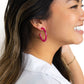 Camy Hoops - Raspberry
