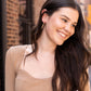 Camy Hoops - Brown Dot