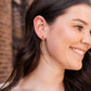 Camy Hoops - Brown Dot
