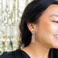 Mia Earrings - Rainbow Glitter