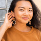 Lennox Earrings - Pumpkin Spice
