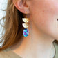 Elena Earrings - Purple Party
