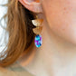 Elena Earrings - Purple Party