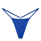 ICED OUT G-STRING IN ROYAL BLUE