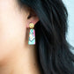 Mia Mini Earrings - 80's Pastel