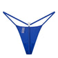 ICED OUT G-STRING IN ROYAL BLUE