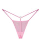 ICED OUT G-STRING IN PINK