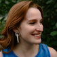 Calypso Earrings - Light Rattan