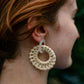 Calypso Earrings - Light Rattan