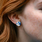 Sophie Studs - Greek Goddess Blue