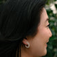 Micro Cam Mini Hoops - Ivory