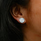 Gia Studs - Saltwater Blue