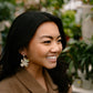 Petunia Earrings - Citron Zest