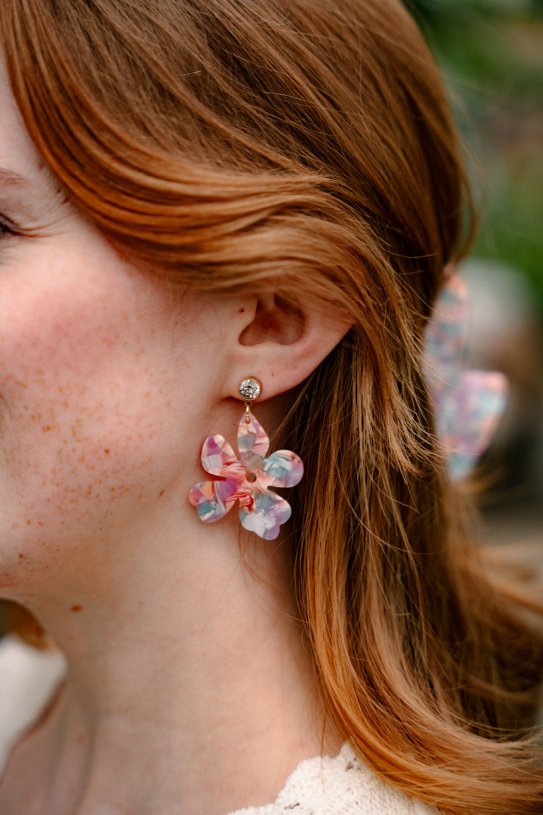 Petunia Earrings - Afterglow