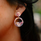 Lettie Earrings - Mosaic