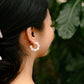 Flora Mini Hoops - Opalite