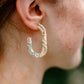 Jenna Hoops - Creamsicle Mint