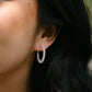 Cam Mini Hoops - Opalite