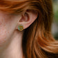 Gia Studs - Champagne Mint