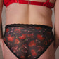 Garden Fantasy Floral Mesh Bikini