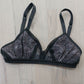 Spider's Lace Web Print Peekaboo Bralette