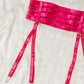 Hot Pink Hearts of Venus Strappy Waist Cincher