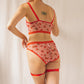 Strawberries & Cream Printed Bikini