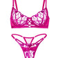 Opulent Magenta Fantasy Lingerie Set