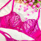 Opulent Magenta Fantasy Lingerie Set