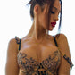 Leopard Flower Lace Lingerie Set