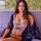 Leopard Flower Lace Lingerie Set